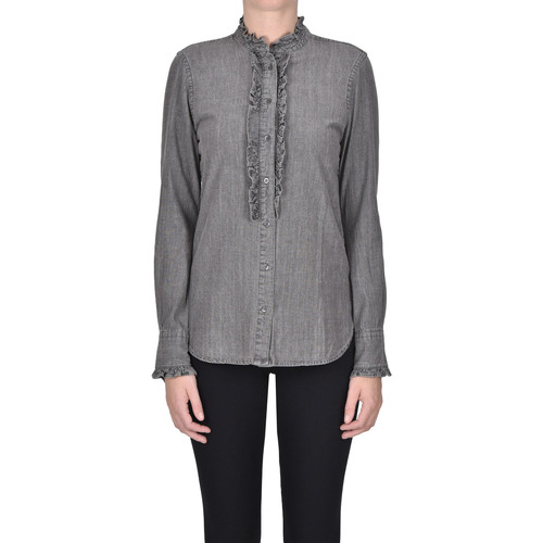 Textil Mulher camisas Aspesi TPC00006003AI Cinza