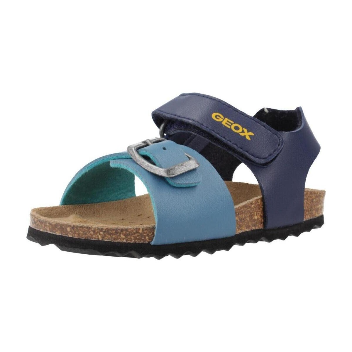 Sapatos Rapaz Sandálias Geox B SANDAL CHALKI BOY Azul