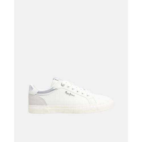 Sapatos Mulher Sapatilhas Pepe jeans PLS31588 KENTON COURT W Branco