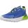 Sapatos Rapaz Sapatilhas Geox J ACTIVART ILLUMINUS Azul
