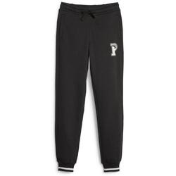 Textil Rapariga Calças de treino Puma  Preto