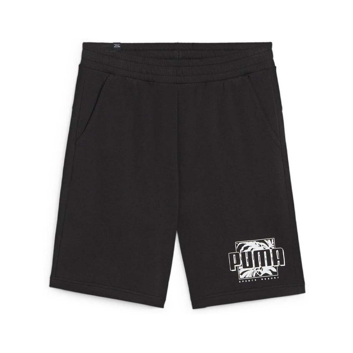 Textil Homem Shorts / Bermudas Puma  Preto