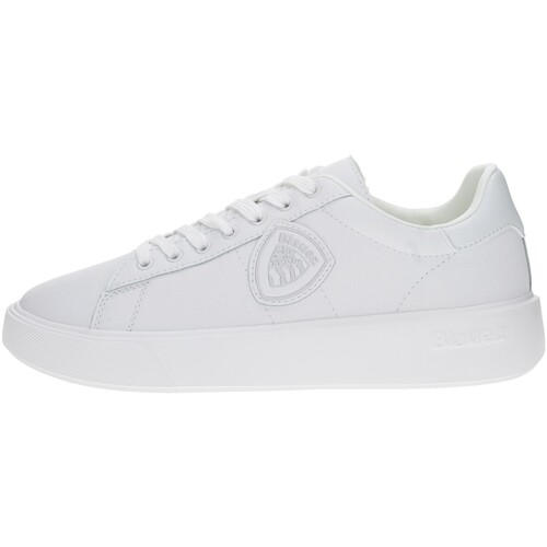 Sapatos Homem Sapatilhas Blauer  Branco