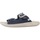 Sapatos Homem Sandálias Sunni Sabbi NAXOS 009 Azul