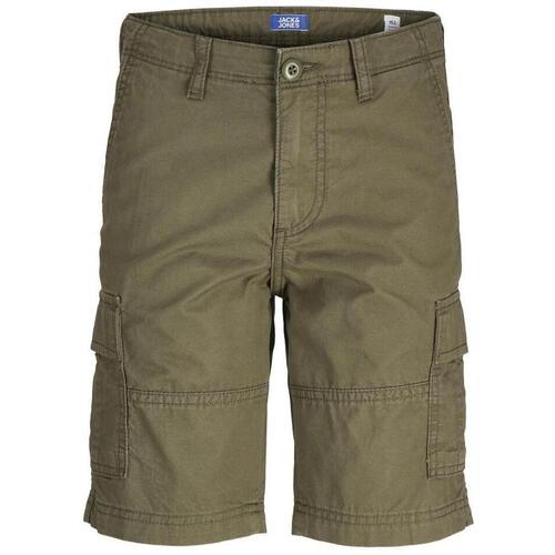 Textil Rapaz Shorts / Bermudas Jack & Jones  Verde