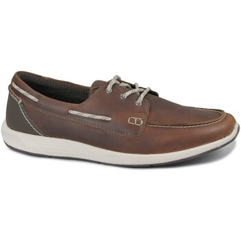 Sapatos Homem Mocassins Clarks CLA-E25-ATL-BT Castanho