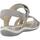 Sapatos Mulher Sandálias Geox D SANDAL VEGA Prata