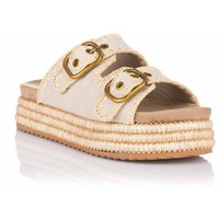 Sapatos Mulher Sandálias D'angela DHF28049 Bege