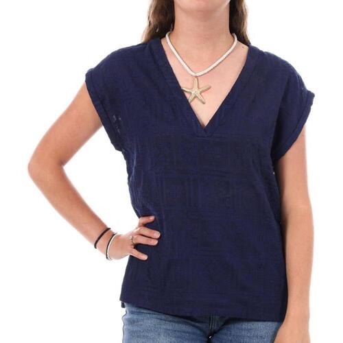 Textil Mulher T-shirts e Pólos Teddy Smith  Azul