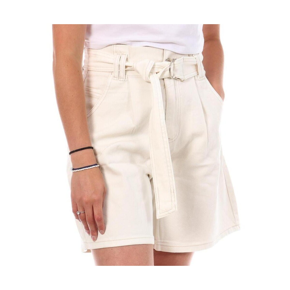 Textil Mulher Shorts / Bermudas Monday Premium  Branco