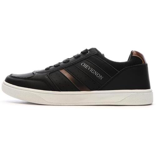 Sapatos Homem Sapatilhas Chevignon  Preto