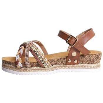 Sapatos Mulher Sandálias Isteria 24095 Castanho