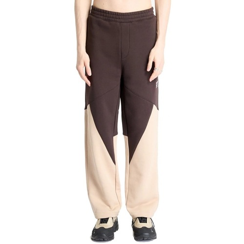 Textil Mulher Calças Reebok Sport WIDE LEG FT UNEARTHED PANTS UNISEX Castanho