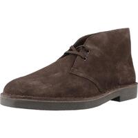 Sapatos Homem Botas Clarks DESERT BT EVO Castanho
