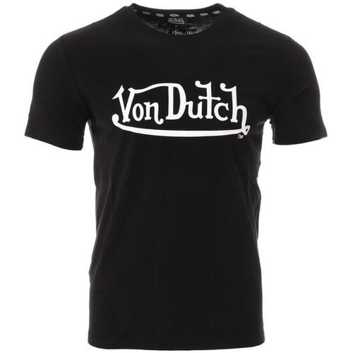 Textil Homem T-shirts e Pólos Von Dutch  Preto