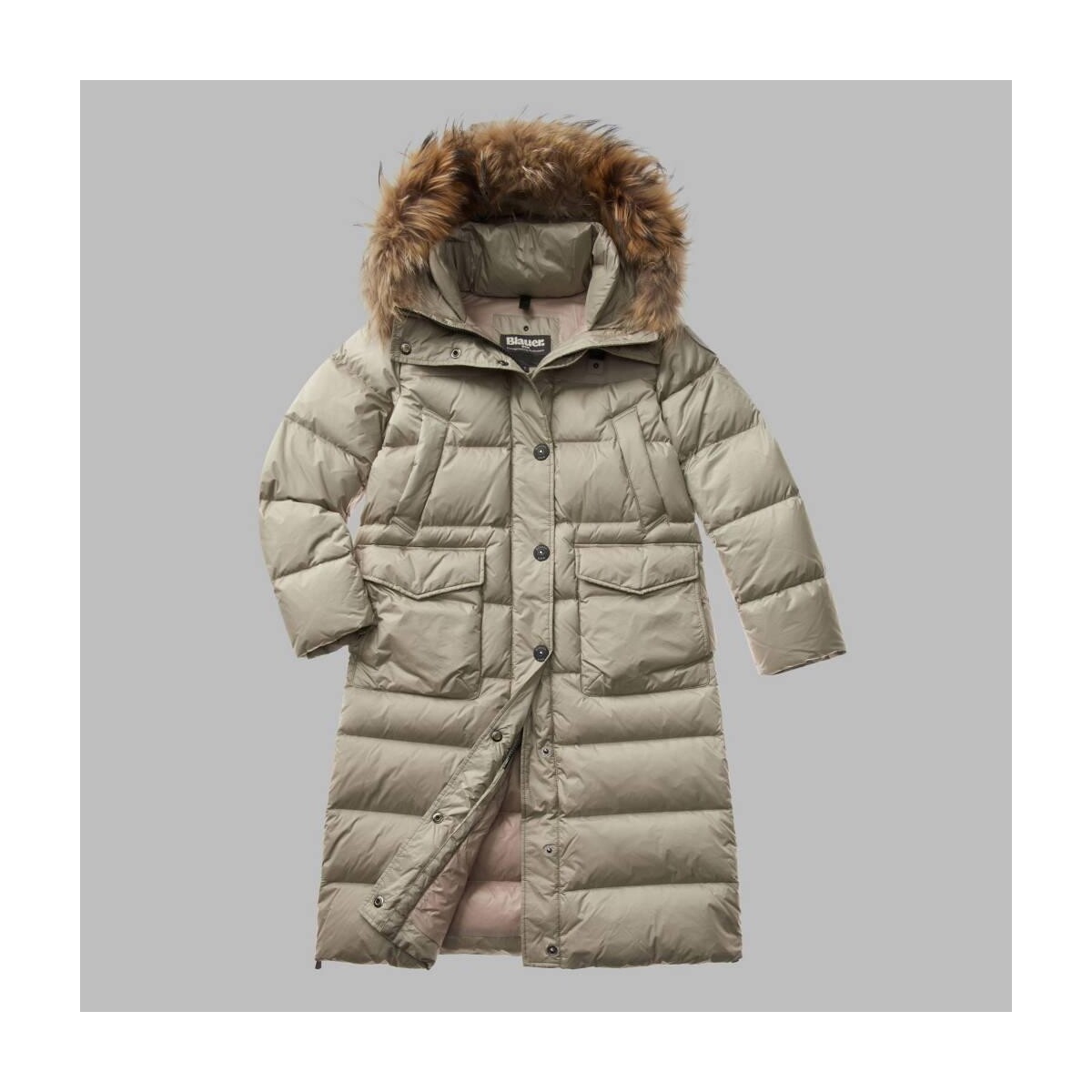 Textil Mulher Casacos Blauer BRIELLE Bege