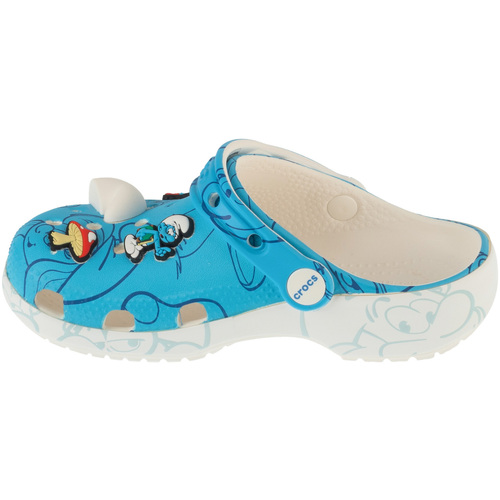 Crocs Classic Smurfs Clog Kids Azul