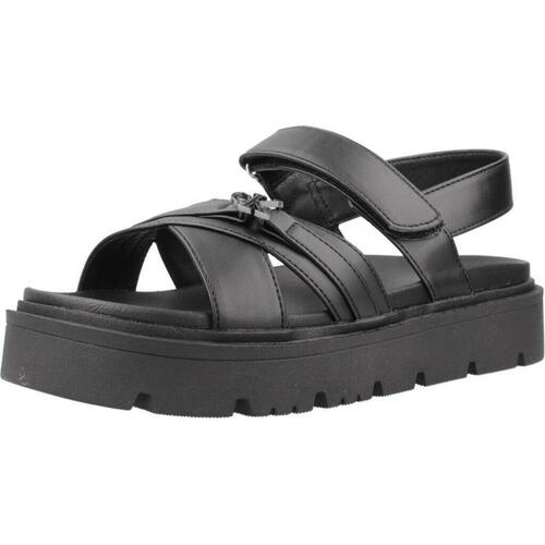 Sapatos Rapariga Sandálias Calvin Klein Jeans V3A282044 Preto