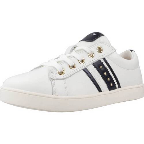 Sapatos Rapariga Sapatilhas Geox J KATHE GIRL Branco