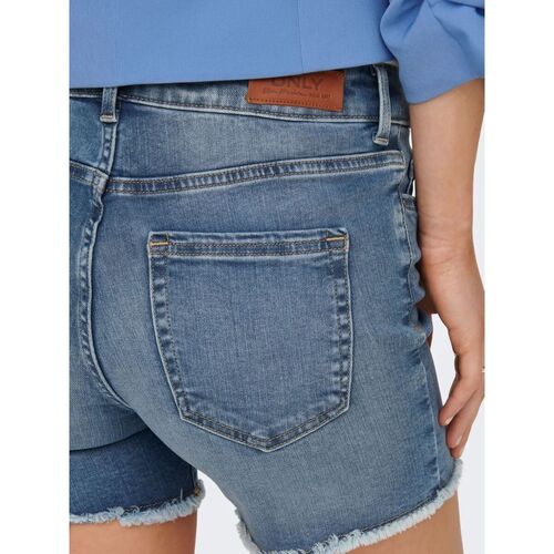 Only 15196303 BLUSH SHORTS-LIGHT BLUE DENIM Azul