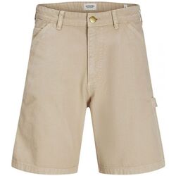 Textil Homem Shorts / Bermudas Jack & Jones 12272797 TONY CARPENTER-FIELDS OF RYE Bege