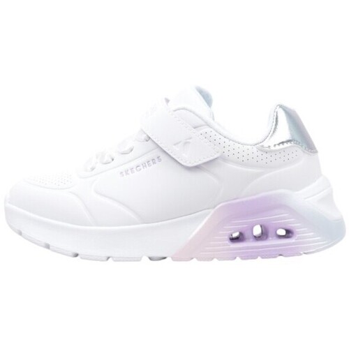 Sapatos Rapariga Sapatilhas Skechers UNO LITE 2.0 - VIVID METALLIC Branco