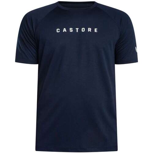 Textil Homem T-Shirt mangas curtas Castore Camiseta Raglan Azul