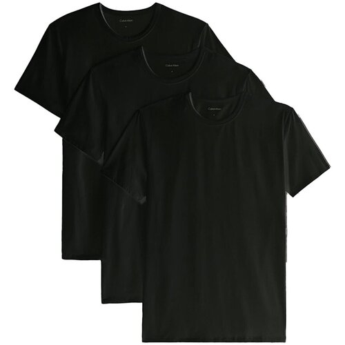 Textil Homem T-Shirt mangas curtas Calvin Klein Jeans LV00NB4185 Preto