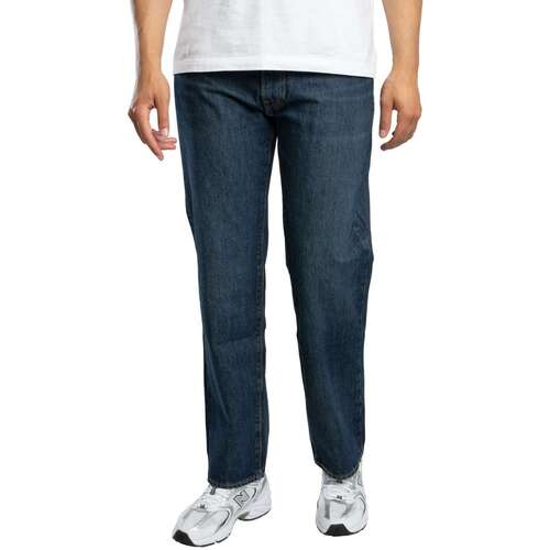 Textil Homem Calças Jeans Levi's 555 Calça Jeans Reta Relaxada Azul