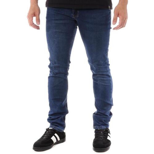 Textil Homem Calças de ganga slim Lee Cooper  Azul