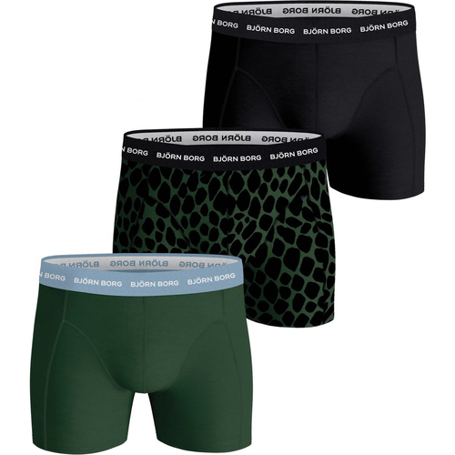 Roupa de interior Homem Boxer Björn Borg 3-Pack Boxers Multicolor