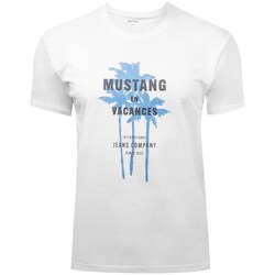 Textil Homem T-Shirt mangas curtas Mustang 42492100200 