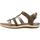 Sapatos Mulher Sandálias Geox D SANDAL VEGA Verde