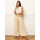 Textil Mulher Calças La Modeuse 75751_P179256 Bege