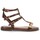 Sapatos Mulher Sandálias Luna Collection 808505 Castanho