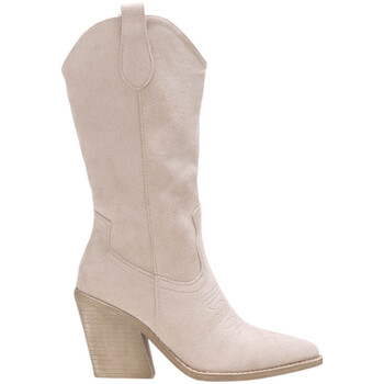 Sapatos Mulher Botas La Modeuse 75647_P179000 Bege