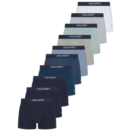 Roupa de interior Homem Boxer Lyle & Scott Cook 10-Pack Boxers Multicolor