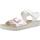 Sapatos Rapariga Sandálias Geox J SANDAL COSTAREI GI Branco
