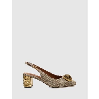 Sapatos Mulher Sapatos & Richelieu KG by Kurt Geiger SALÓN  CHELSEA BLOCK SLINGBACK BEIG Bege
