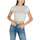Textil Mulher T-Shirt mangas curtas Calvin Klein Jeans MONOGRAM BABY TEE LV047AB802 Branco