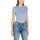 Textil Mulher T-Shirt mangas curtas Calvin Klein Jeans MONOGRAM BABY TEE LV047AB802 Azul