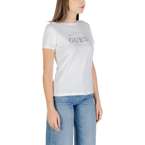 Guess NINA SS CN T-SHIRT V5YI12 J1314 Branco