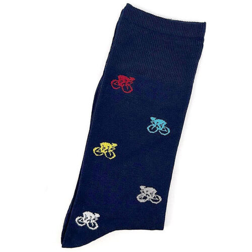Roupa de interior Homem Meias Duca Di Morrone Millet - Bici Blue Azul
