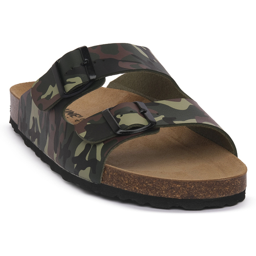 Sapatos Homem Chinelos Bioline 420 MIMETICO KAKI Verde