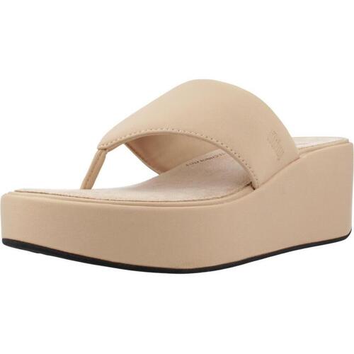 Sapatos Mulher Sandálias FitFlop PLATFFORMS WEDGE Bege