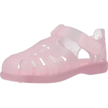 Sapatos Rapariga Chinelos IGOR S10233 Rosa