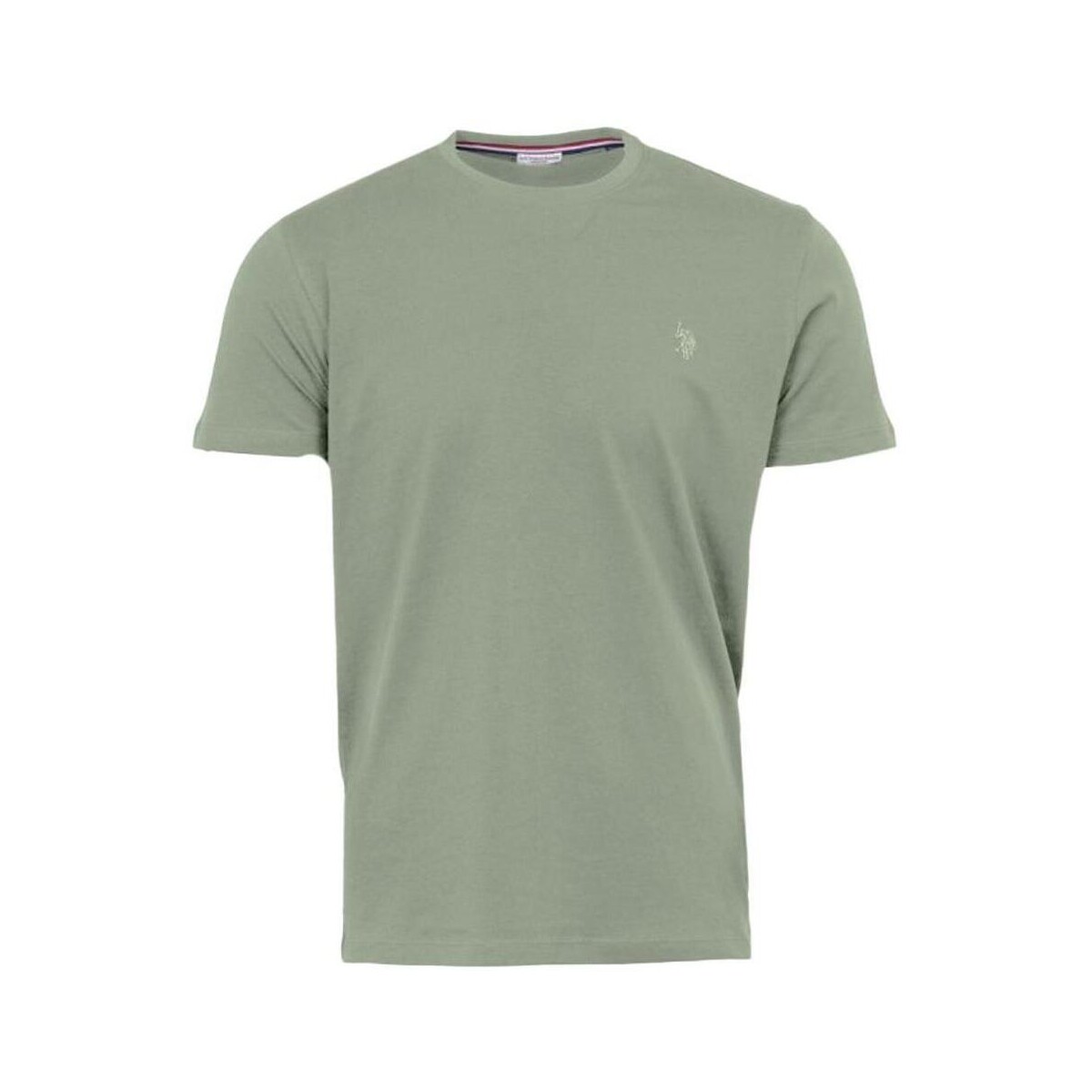 Textil Homem T-Shirt mangas curtas U.S Polo Assn.  Verde