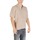 Textil Homem camisolas Only & Sons  ONSGRAYSON DS 5 CHOCHET POLO KNIT NOOS 22031835 Bege