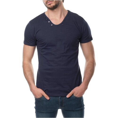 Textil Homem T-Shirt mangas curtas Hopenlife NARSUS Azul
