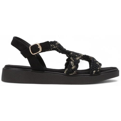 Sapatos Mulher Sandálias La Modeuse 75656_P179055 Preto